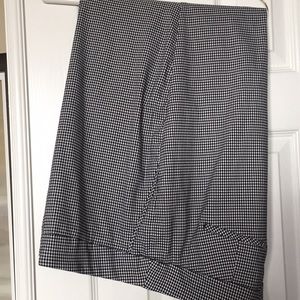 SALE! Black & White Check pull-on Pants